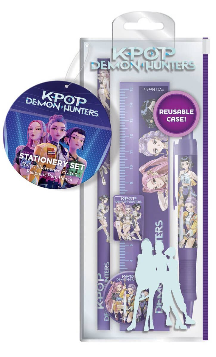 K-Pop Demon Hunters skriveartikelsæt