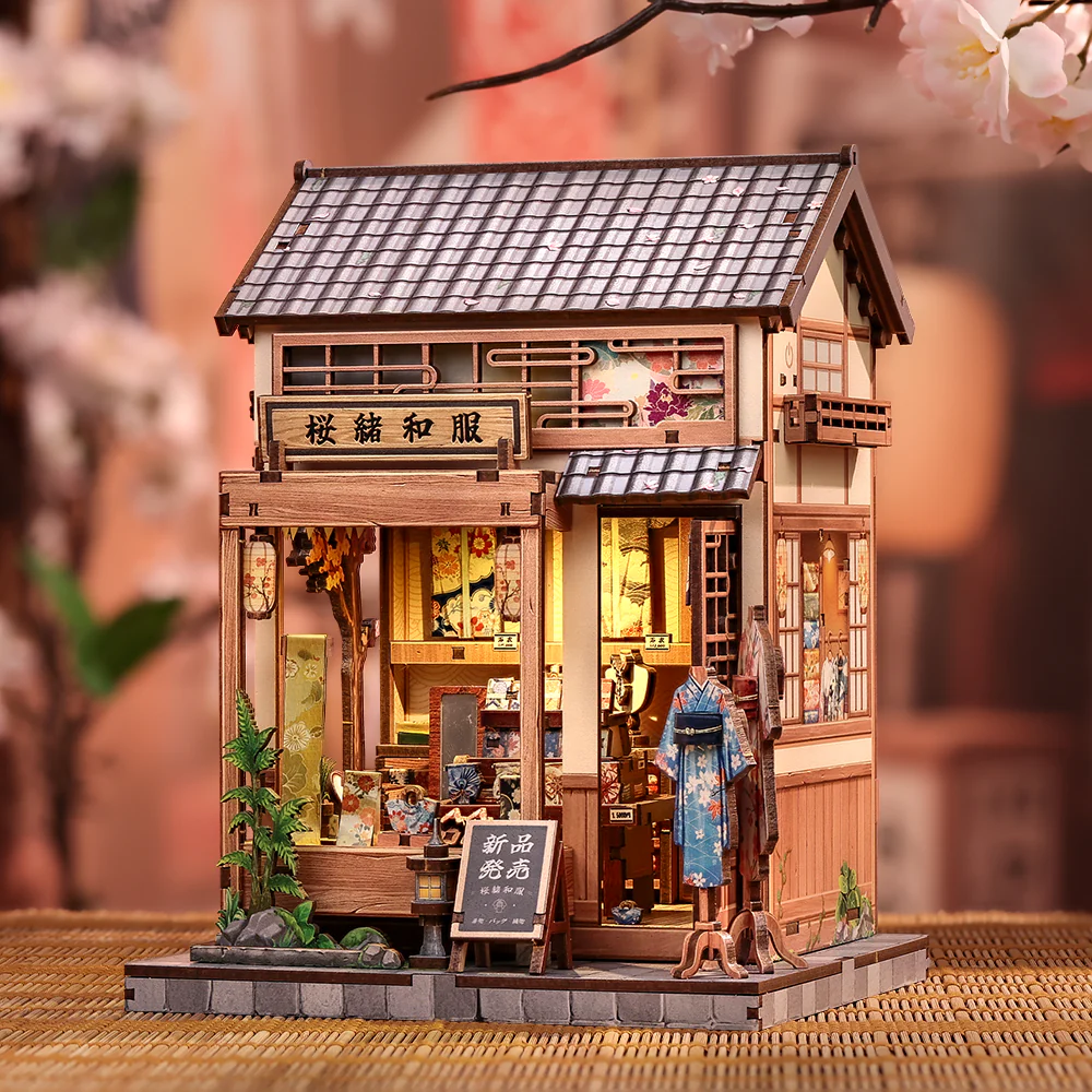 Sakura & Kimono Shop - Book Nook fra CUTEBEE