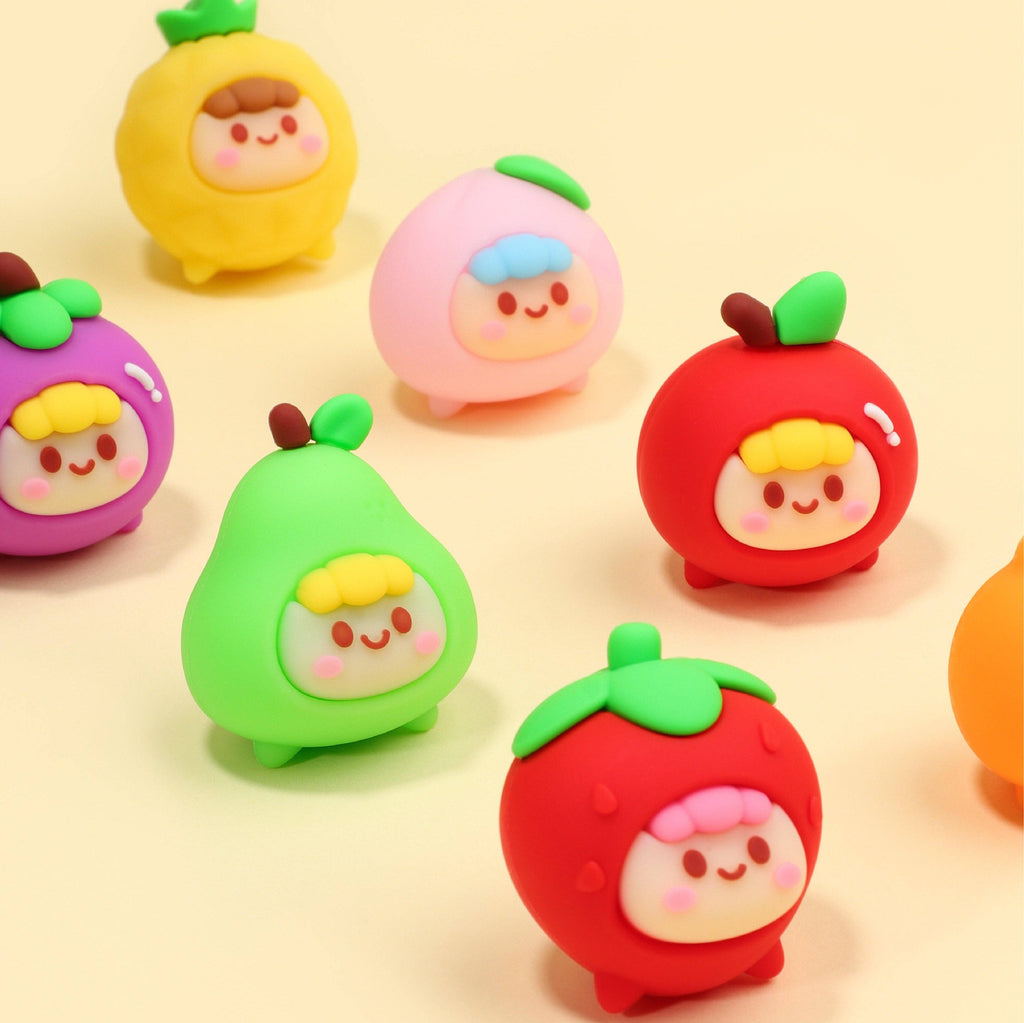 3D Viskelæder – Little Fruits Kawaii