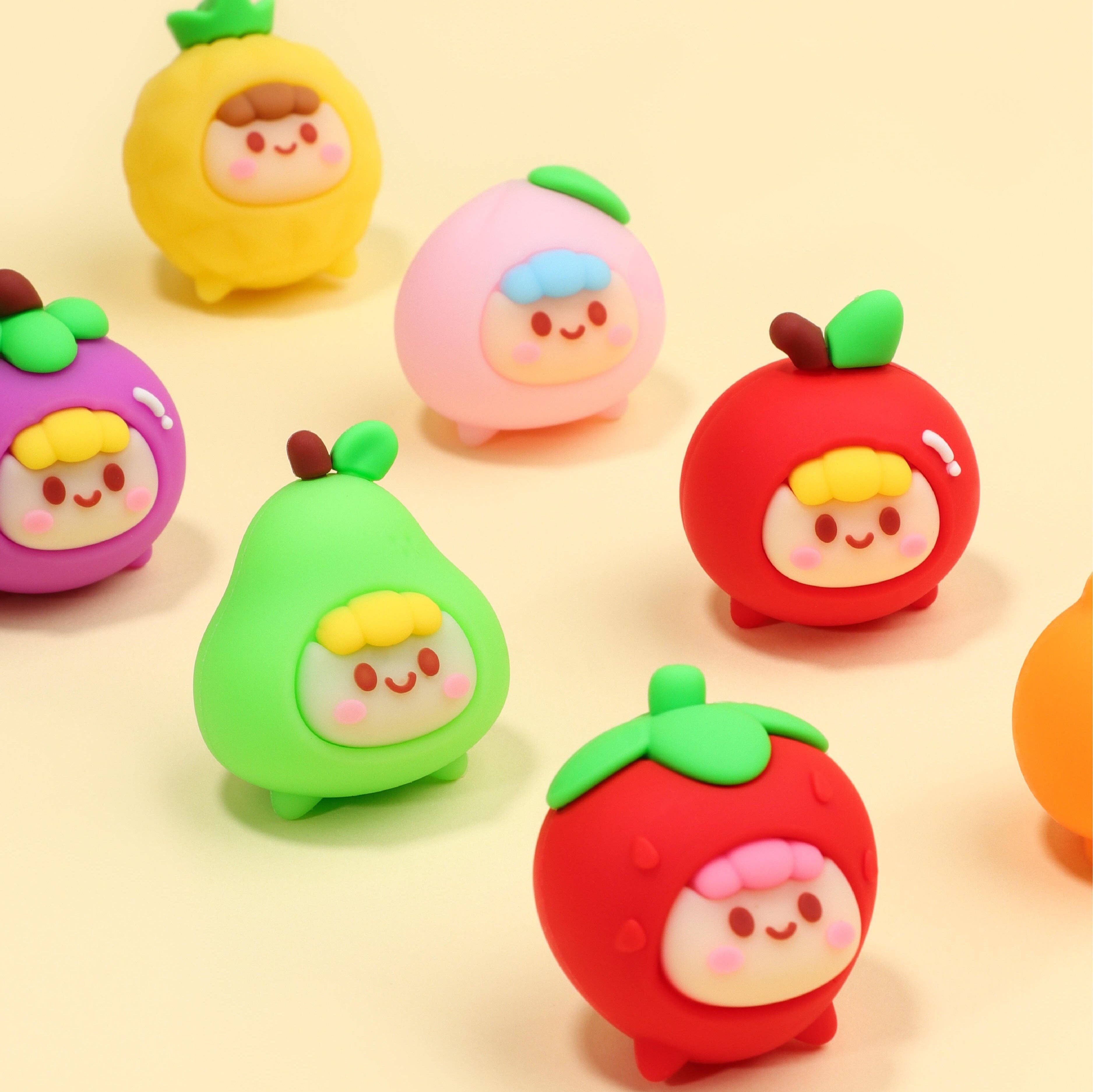 3D Viskelæder – Little Fruits Kawaii