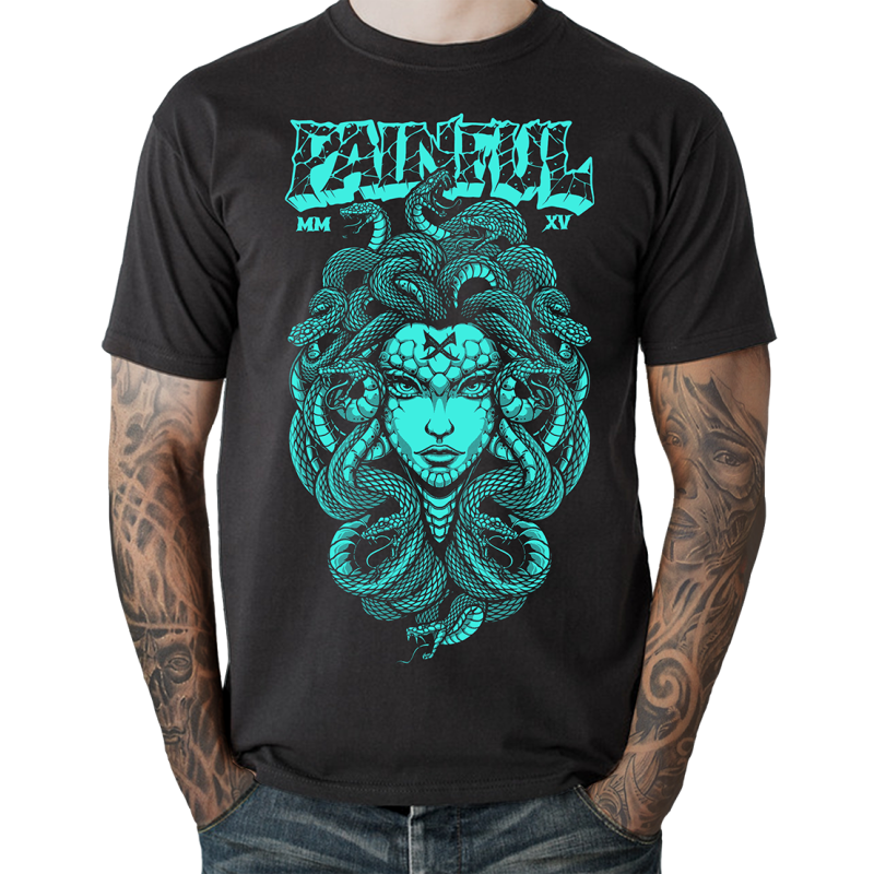T-shirt – Medusa Cyber-Goth