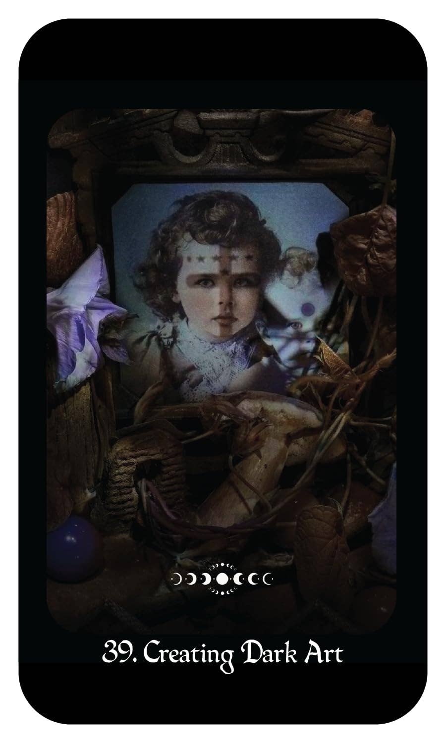 Gothic Witch's Oracle-kort – Raven Digitalis & John Santerineross