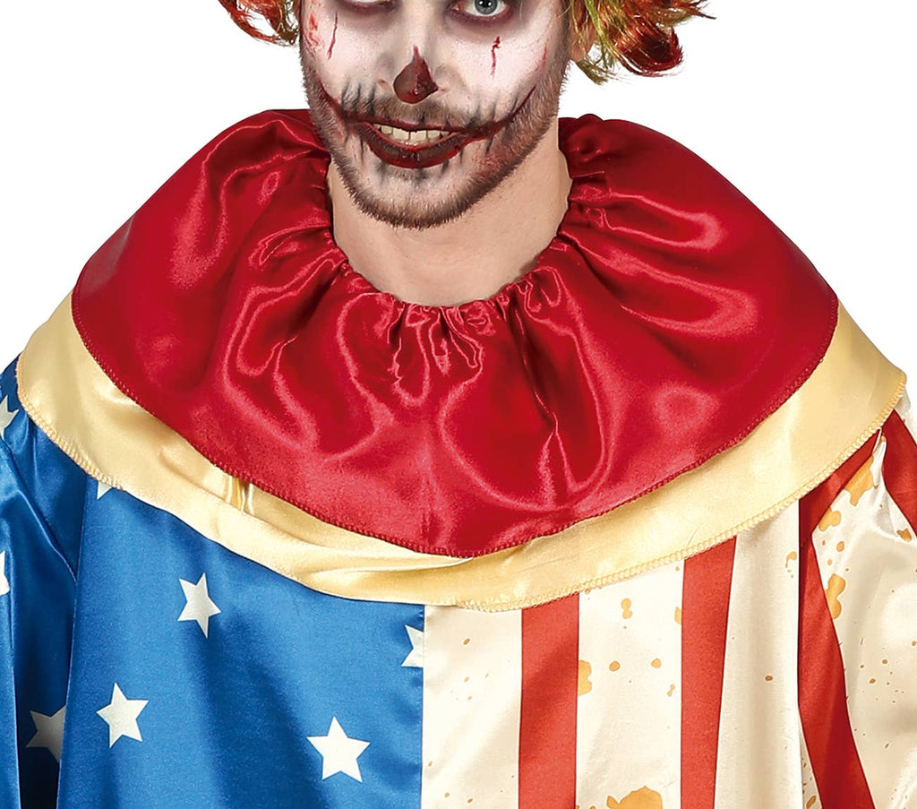 Patriot Clown-kostume – str. L (52–54)