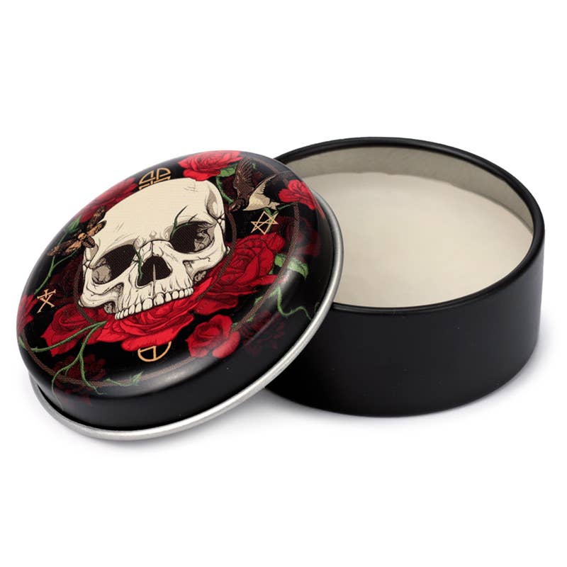 Skulls and Roses Læbepomade i Tinæske