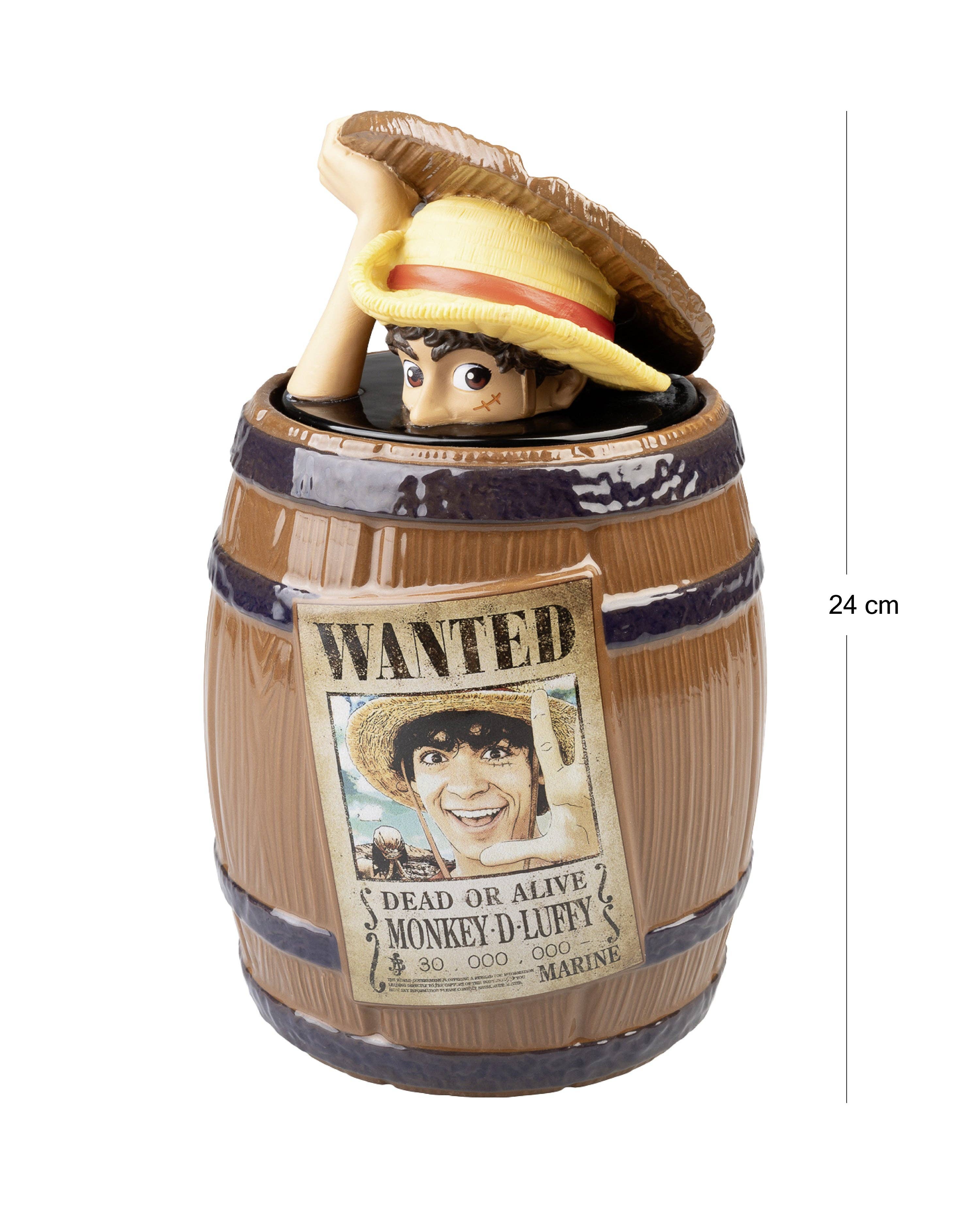 One Piece Kagedåse – Monkey D. Luffy Tønde
