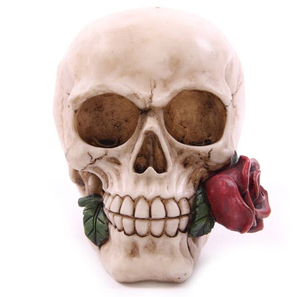 Skull med Roser