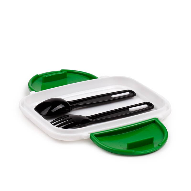 Creeper & TNT Clip Lock Bento-madkasse med Bestik – Minecraft – Puckator