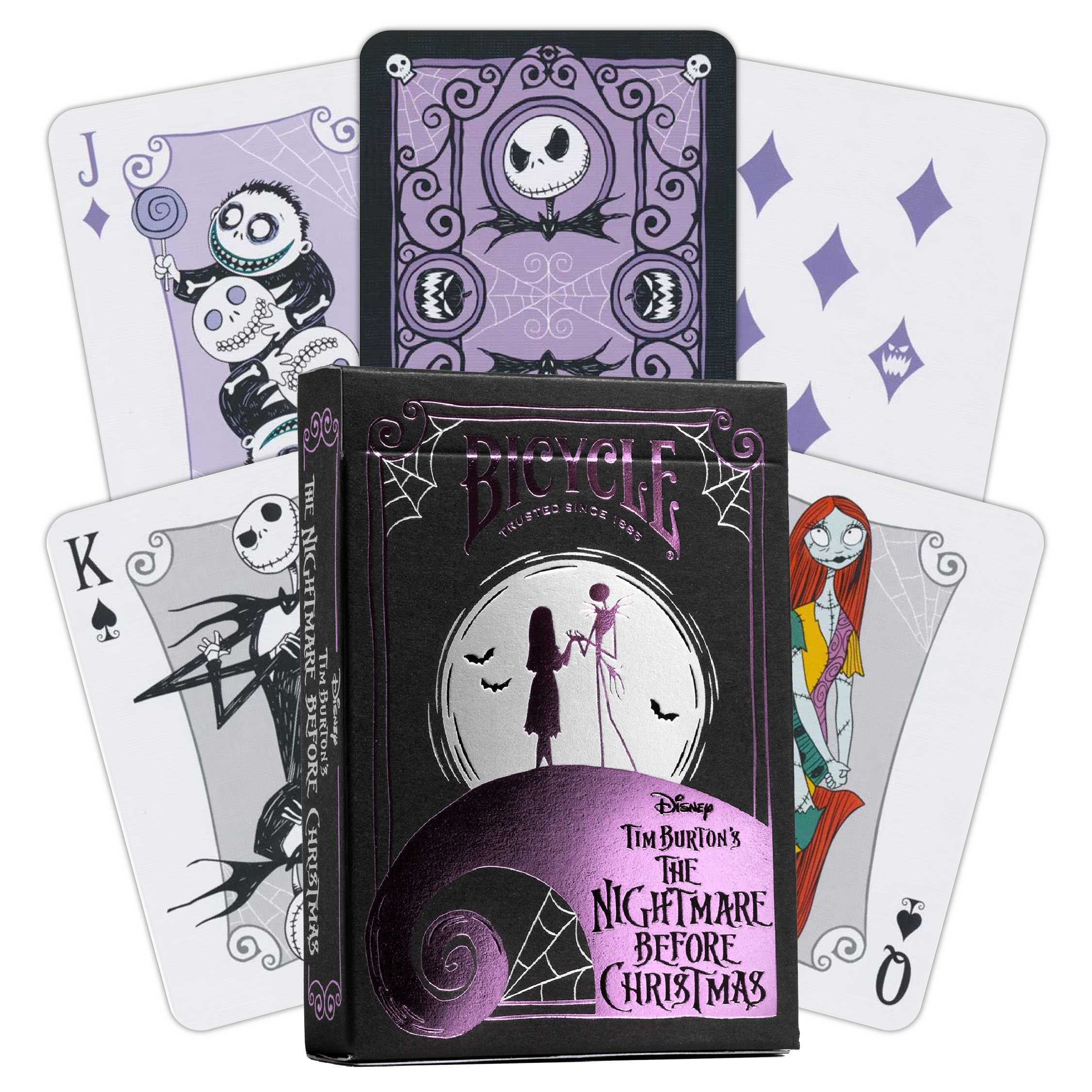 Bicycle Spillekort – Nightmare Before Christmas – Cardshouse