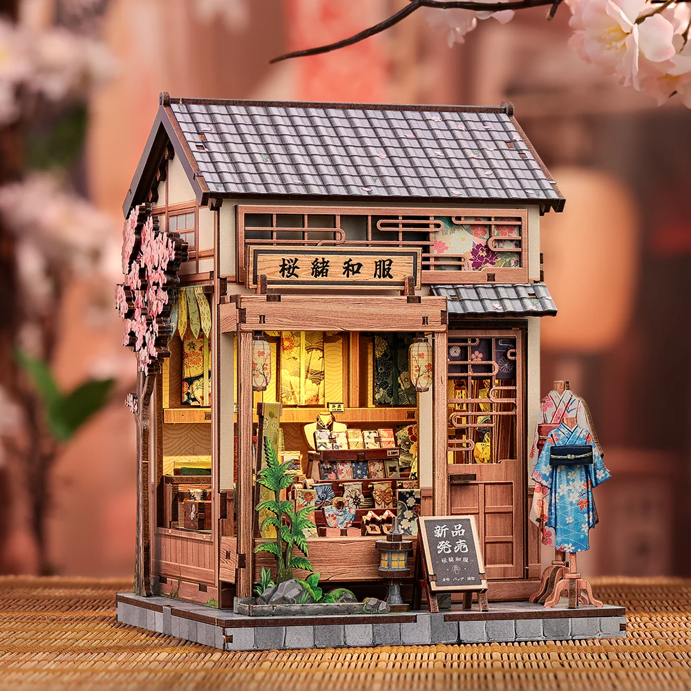 Sakura & Kimono Shop - Book Nook fra CUTEBEE