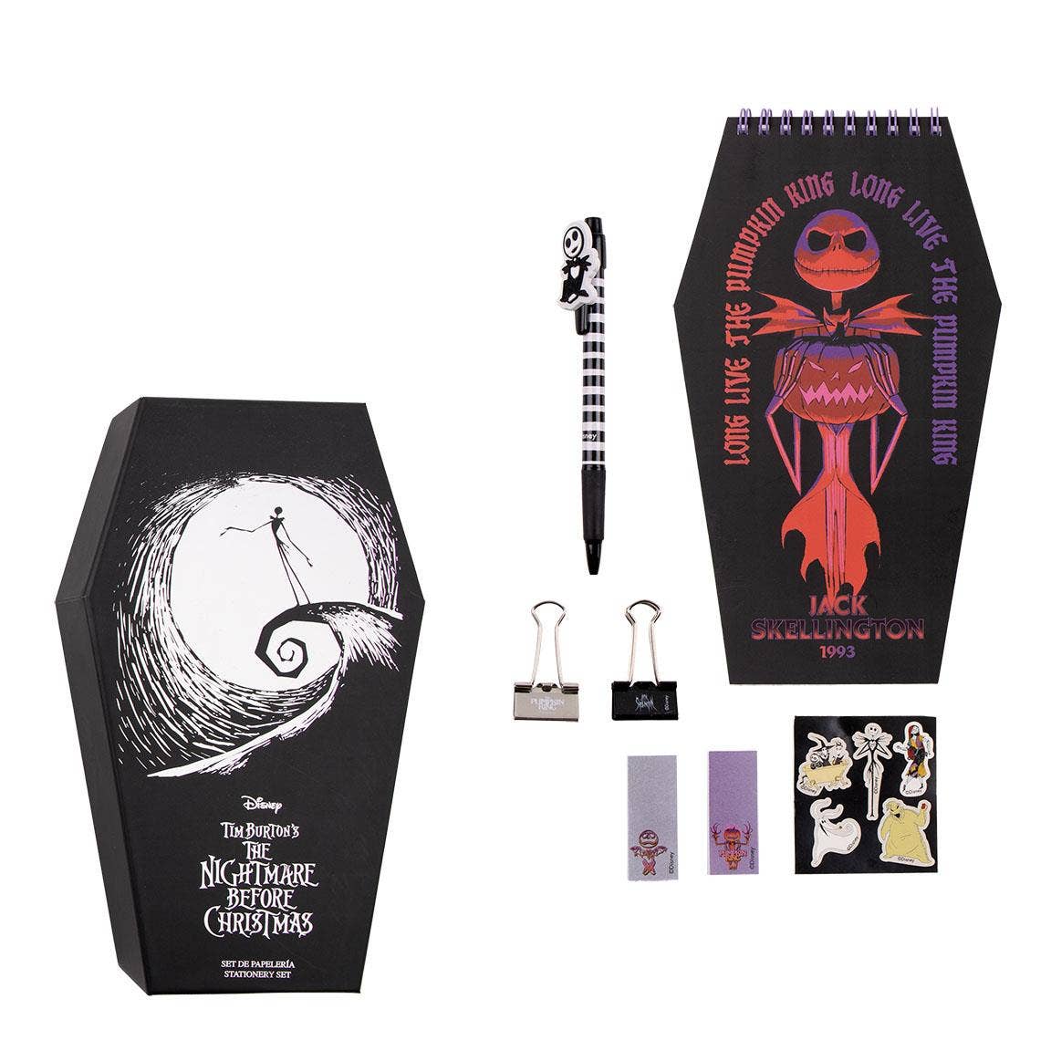 Nightmare Before Christmas skrivesæt