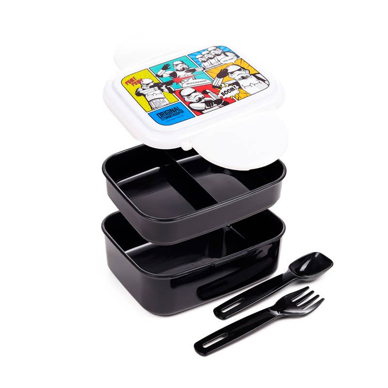 Clip Lock Bento-madkasse, Stablet – The Original Stormtrooper – Puckator