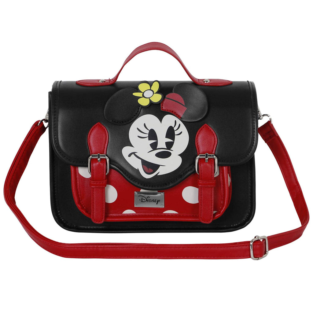 Minnie Mouse skuldertaske og rygsæk med ansigt – Disney
