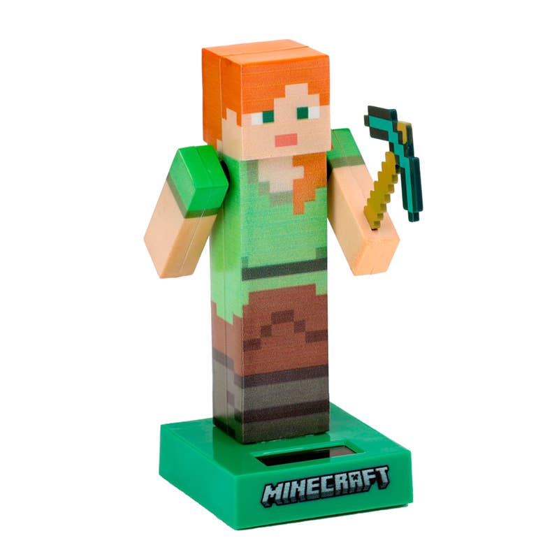 Minecraft Alex – Solcelledrevet figur