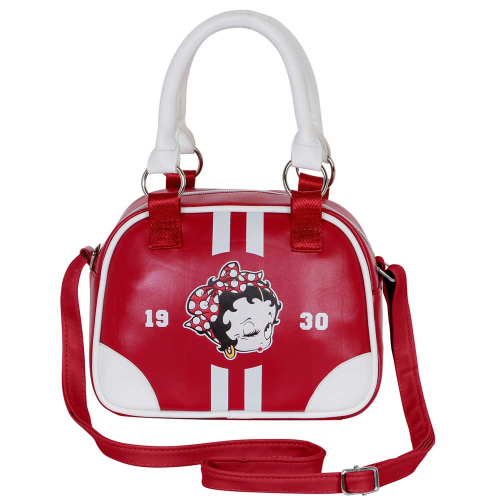 Betty Boop Varsity Bowling Fashion Bag fra Karactermania