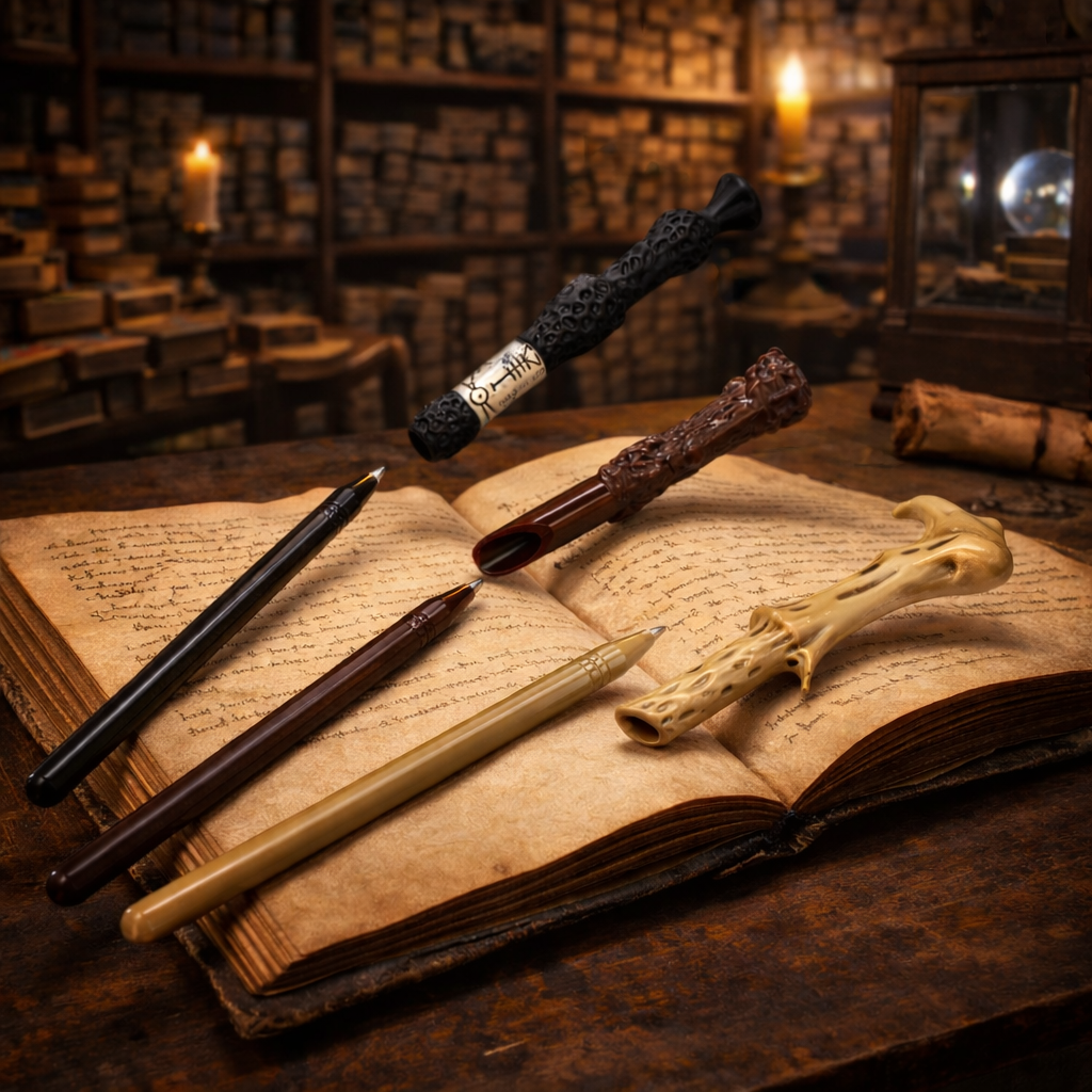 Harry Potter Tryllestavspenne, 3-pak – Mad Monkey