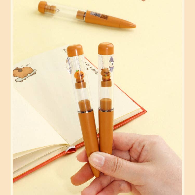 Kawaii Gelpen – Magisk Capybara