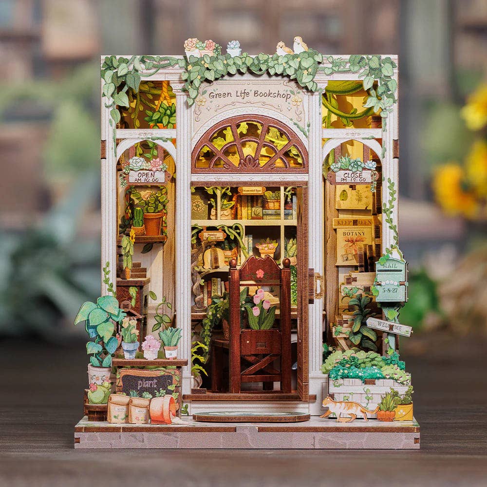 Green Life Bookshop - Book Nook CUTEBEE