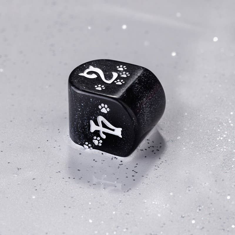 Cats Modern Dice Set Waffle fra Q-Workshop
