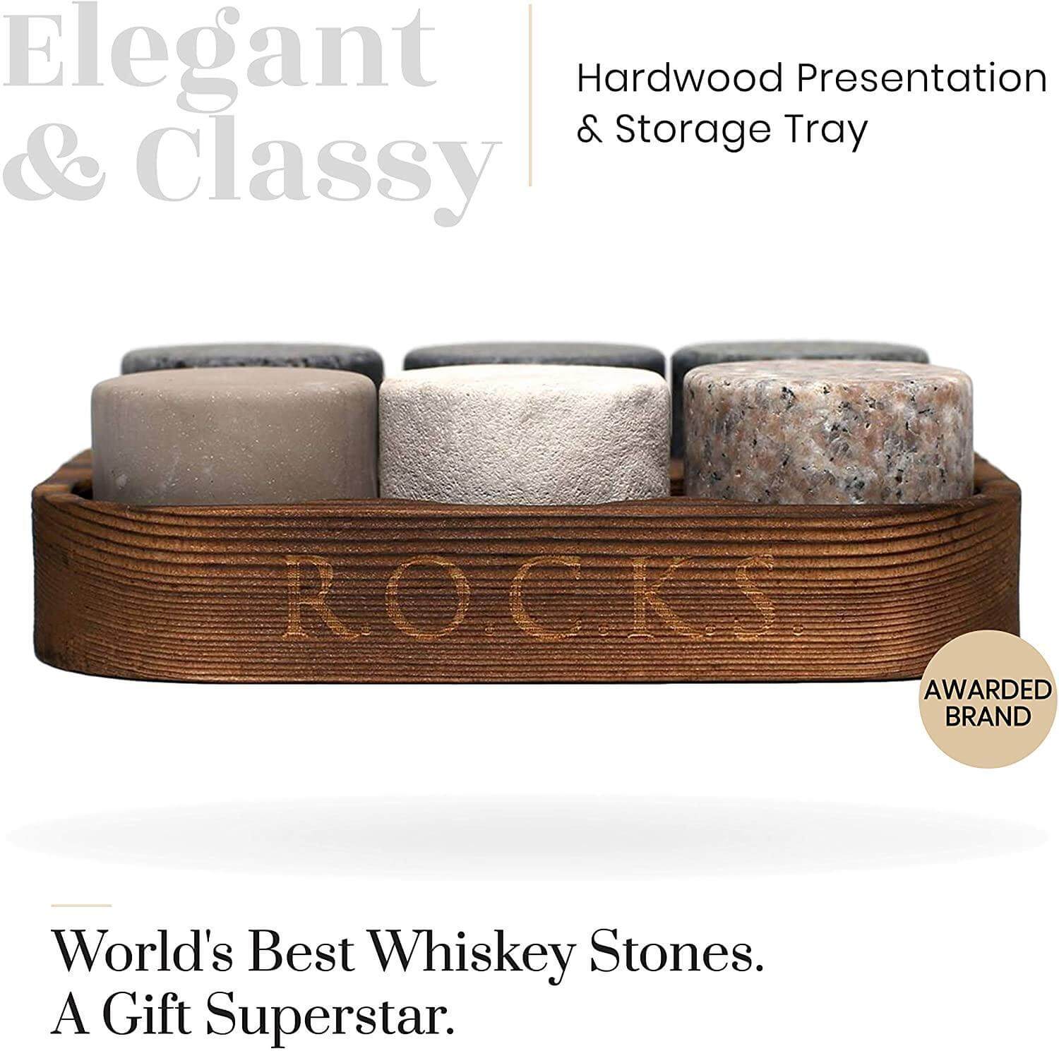 The Original Rocks Whisky Kølesten i Granit – ROCKS