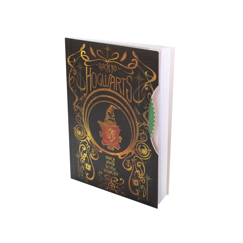 Harry Potter Spinner Notesbog A5 – Hogwarts Sorteringhat
