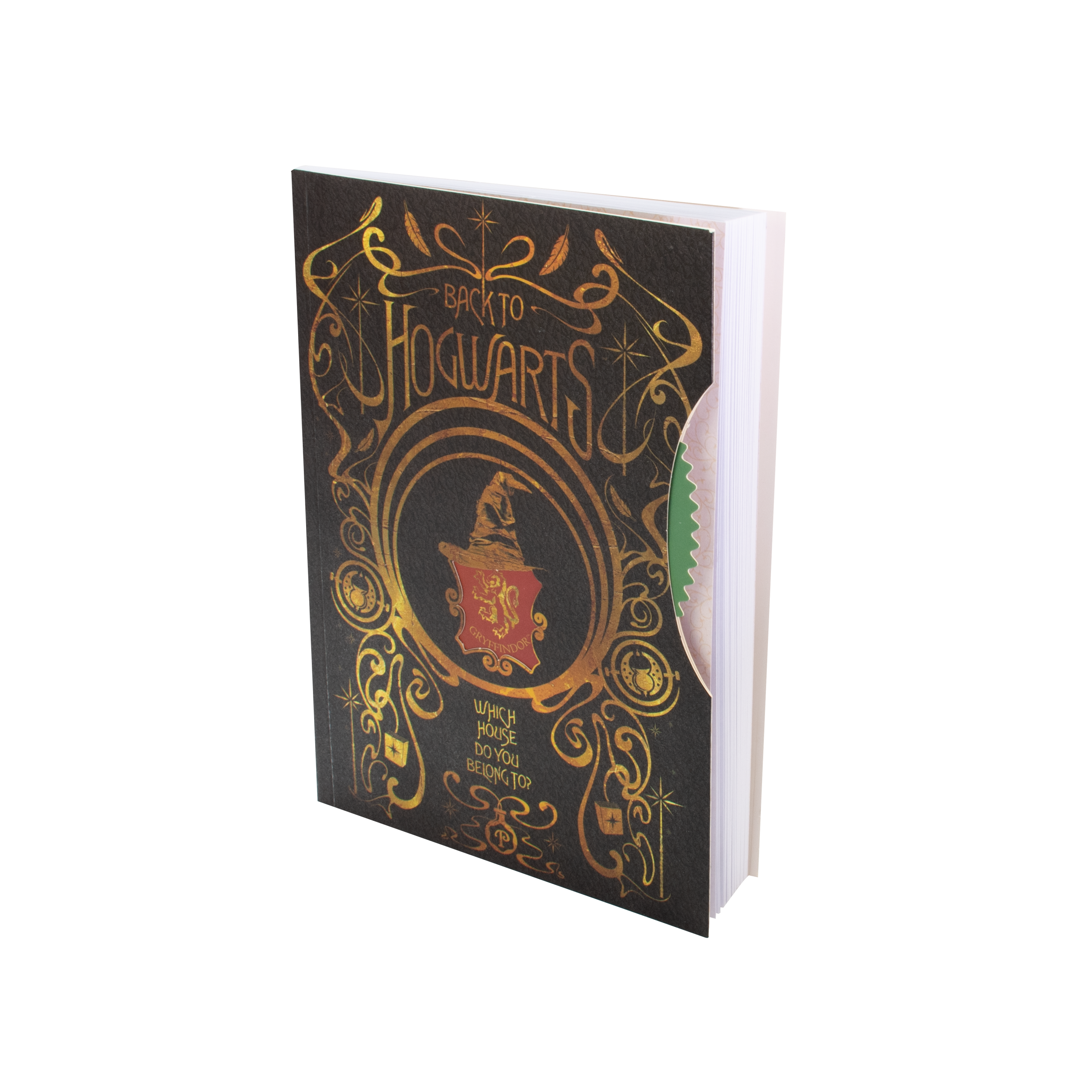 Harry Potter Spinner Notesbog A5 – Hogwarts Sorteringhat