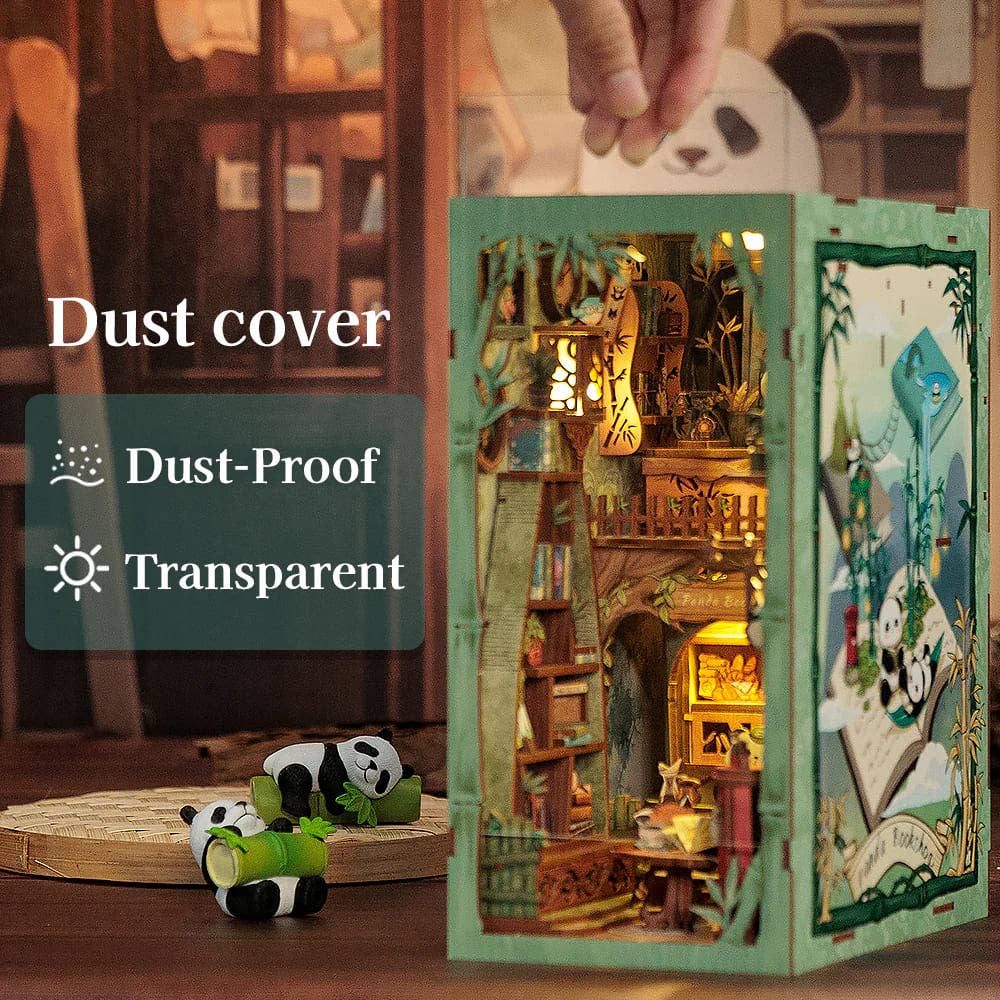 Panda Bookshop - Book Nook fra CUTEBEE