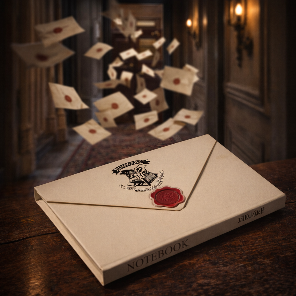 Harry Potter – Notesbog A5 med 120 linjerede sider