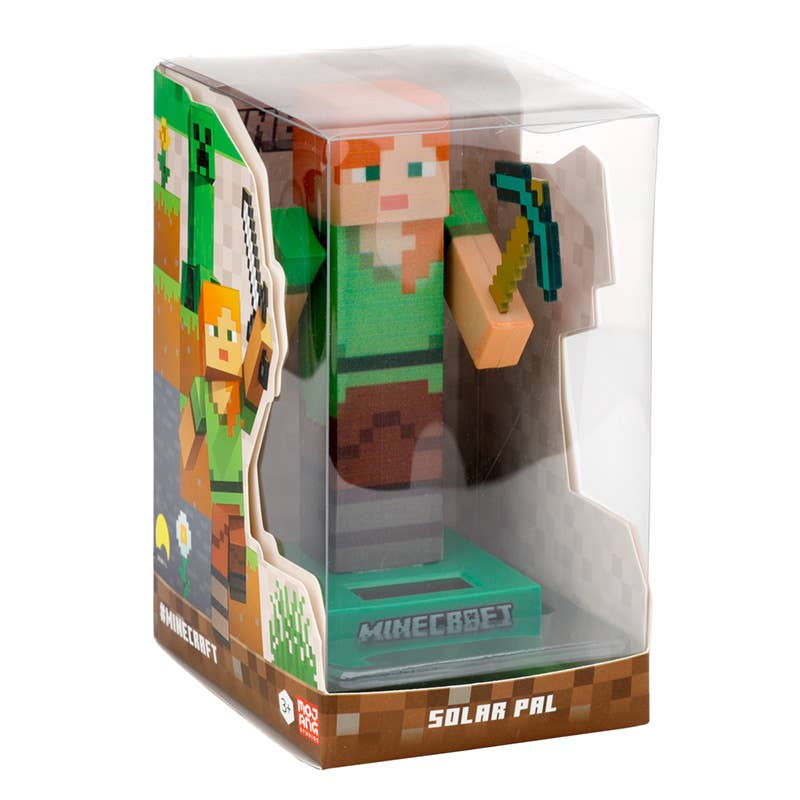 Minecraft Alex – Solcelledrevet figur