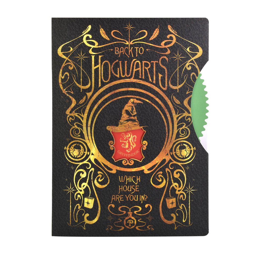 Harry Potter Spinner Notesbog A5 – Hogwarts Sorteringhat