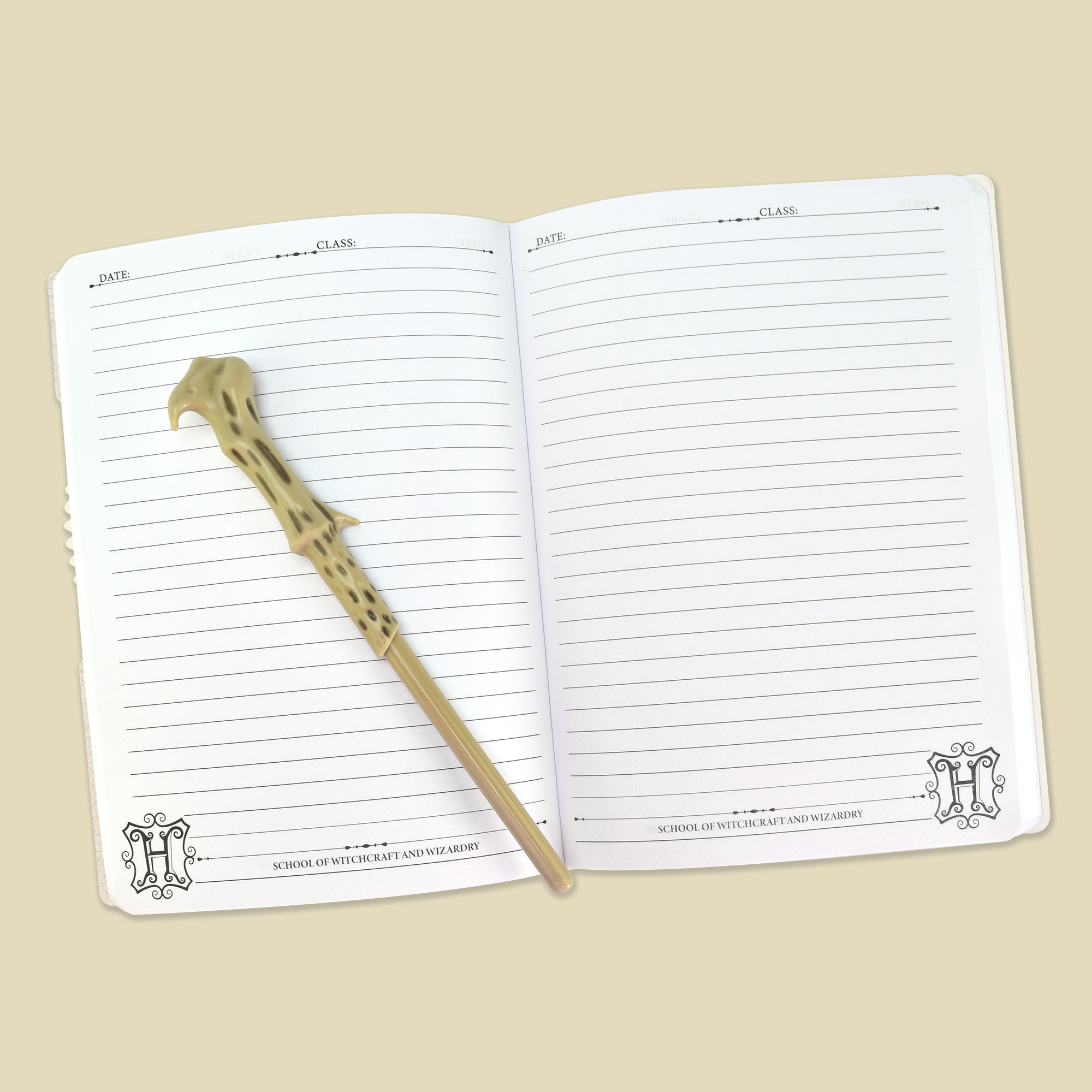Harry Potter Spinner Notesbog A5 – Hogwarts Sorteringhat