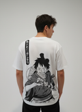 One Piece Doflamingo Back Print Oversized T-Shirt fra Cotton Division