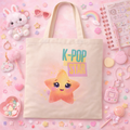 K-Pop Stjerne tote bag