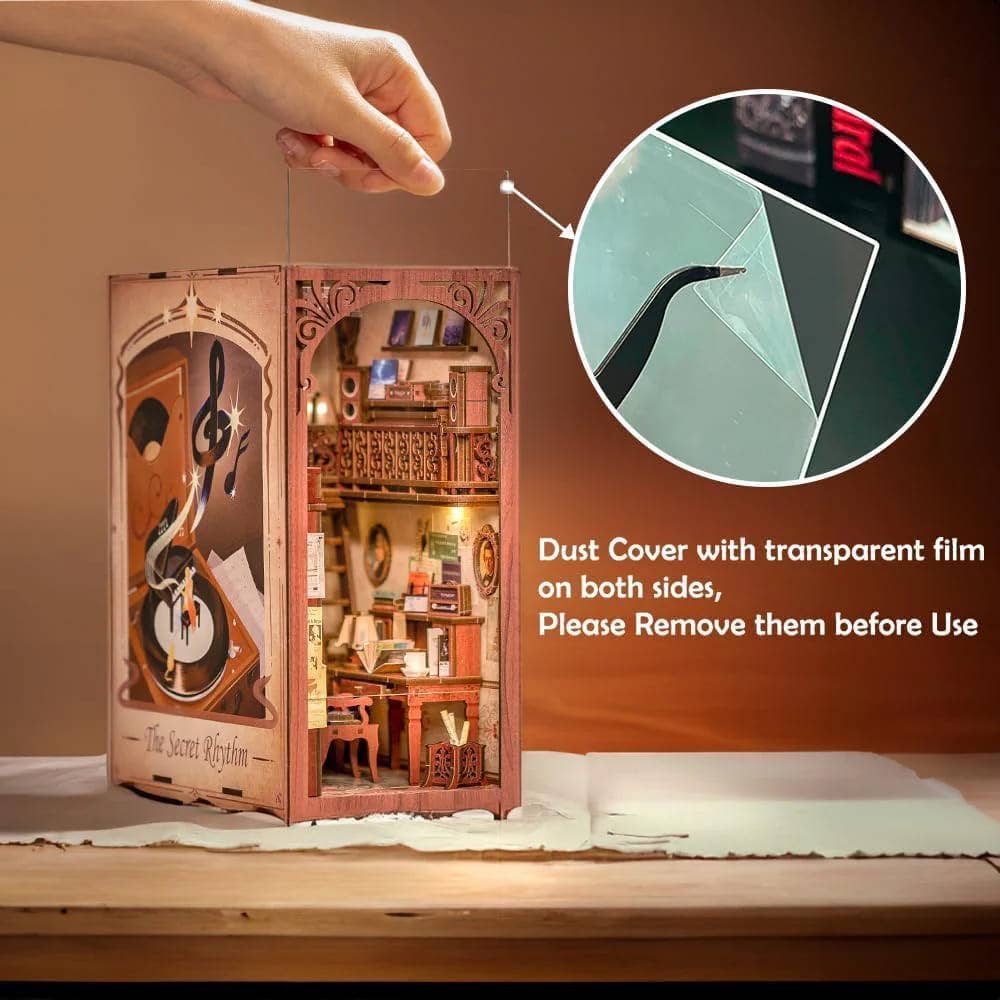 The Secret Rhythm - Book Nook fra CUTEBEE