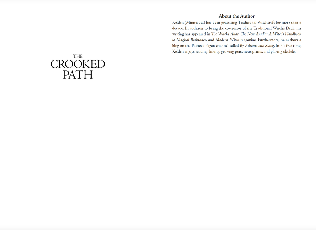 The Crooked Path – Introduktion til traditionel heksekunst