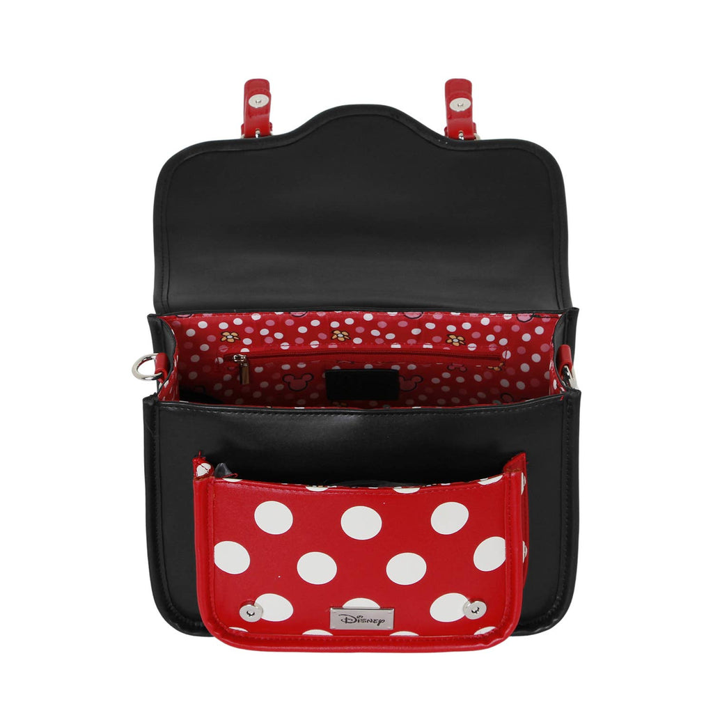 Minnie Mouse skuldertaske og rygsæk med ansigt – Disney