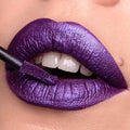 Flydende læbestift 66 Loki Purple – Duokrom blomme – EVER Metal Matte