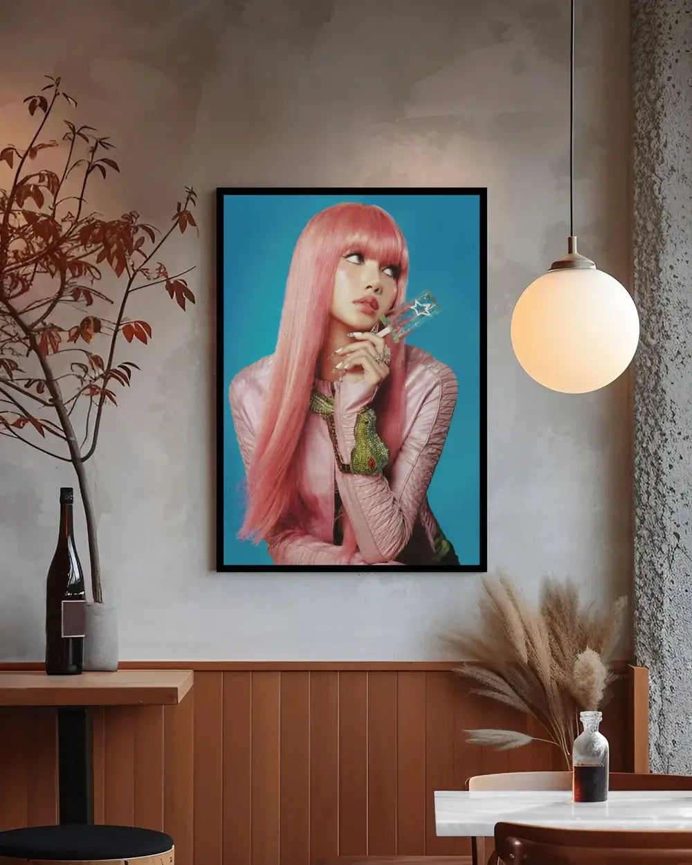 Lisa Blackpink plakat Lalisa Manobal pink edition 61x91,5 cm