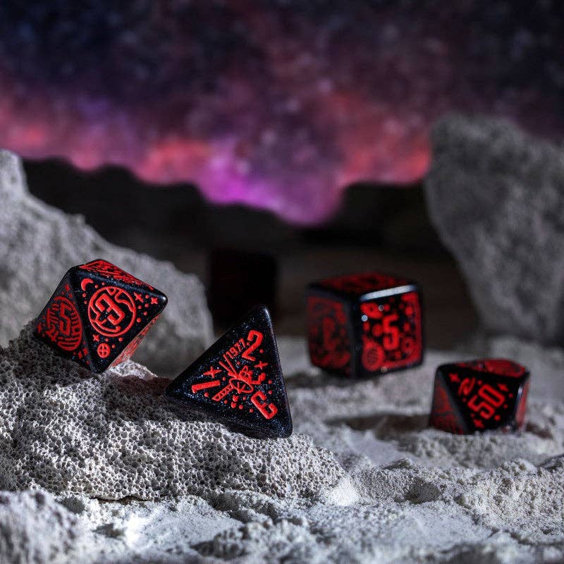 Space Dice Set Voyager fra Q-Workshop