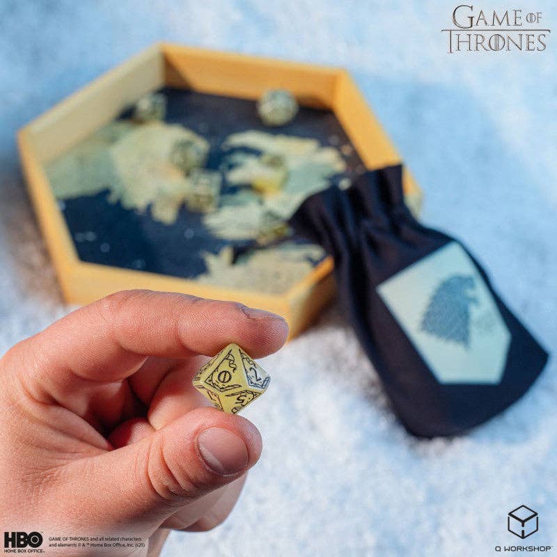 Game of Thrones Stark Terningsæt – House Stark | Q-Workshop