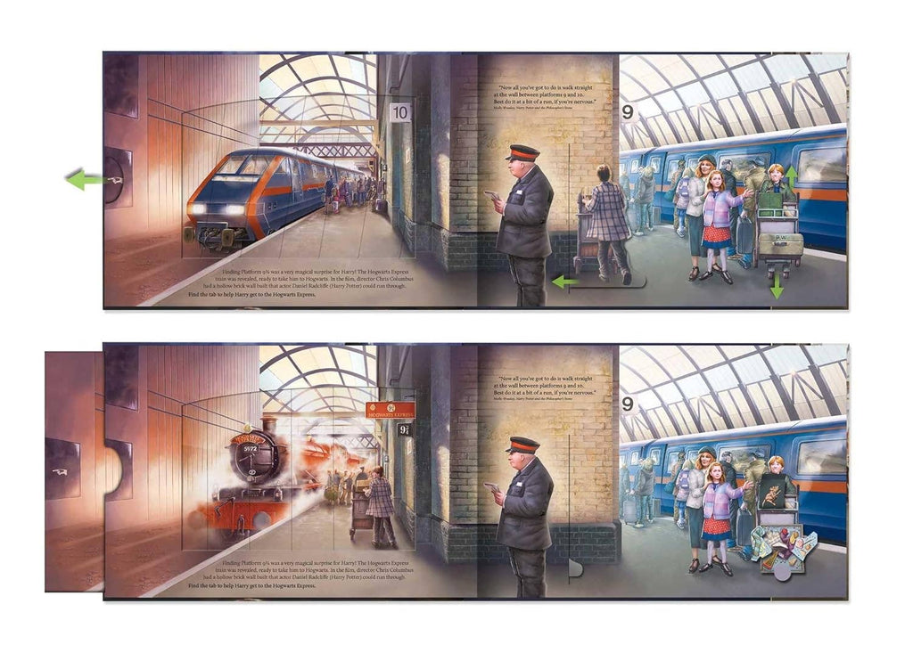 Harry Potters rejse til Hogwarts – Magisk pop-up-bog