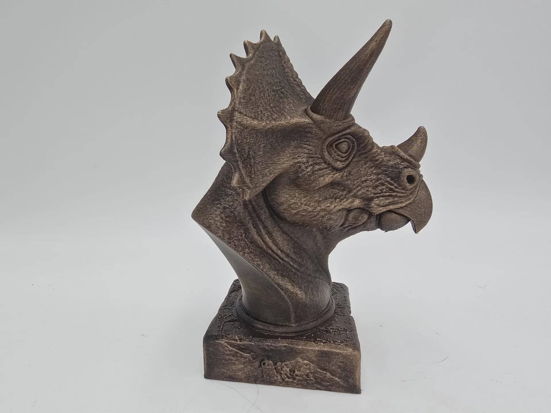 Triceratops buste