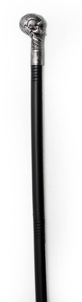 Partychimp - Skull Scepter Sølv - 3 stk 77 cm - Party Accessory