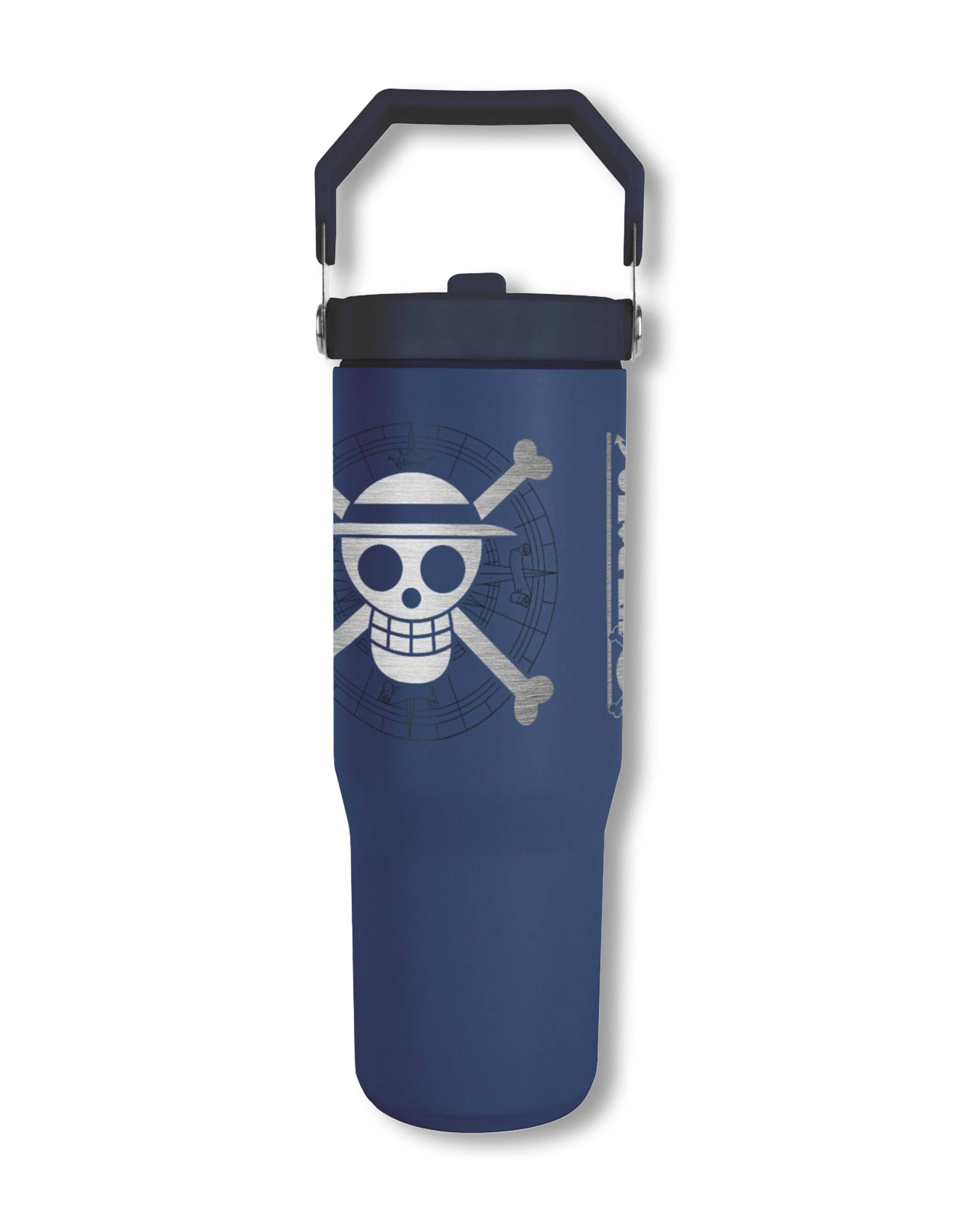 One Piece Tumbler – 30 oz med Håndtag & Flip-Sugерør