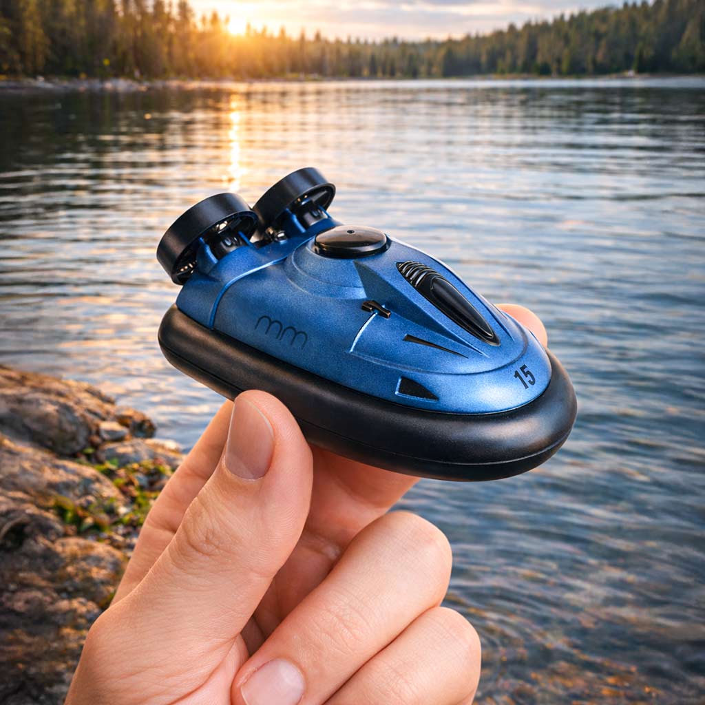 RC Mini-svævefartøj – Fjernstyret Hovercraft til Vand