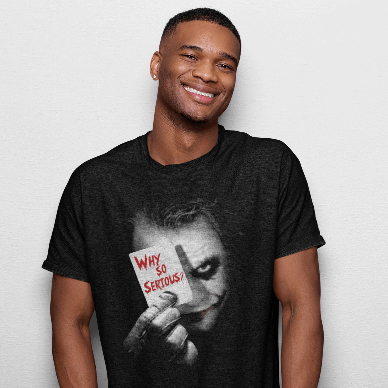 Batman Why So Serious T-Shirt fra Cotton Division