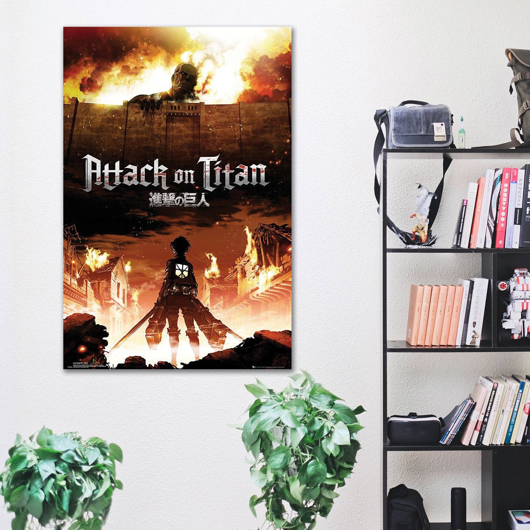 Attack on Titan plakat – manga & anime