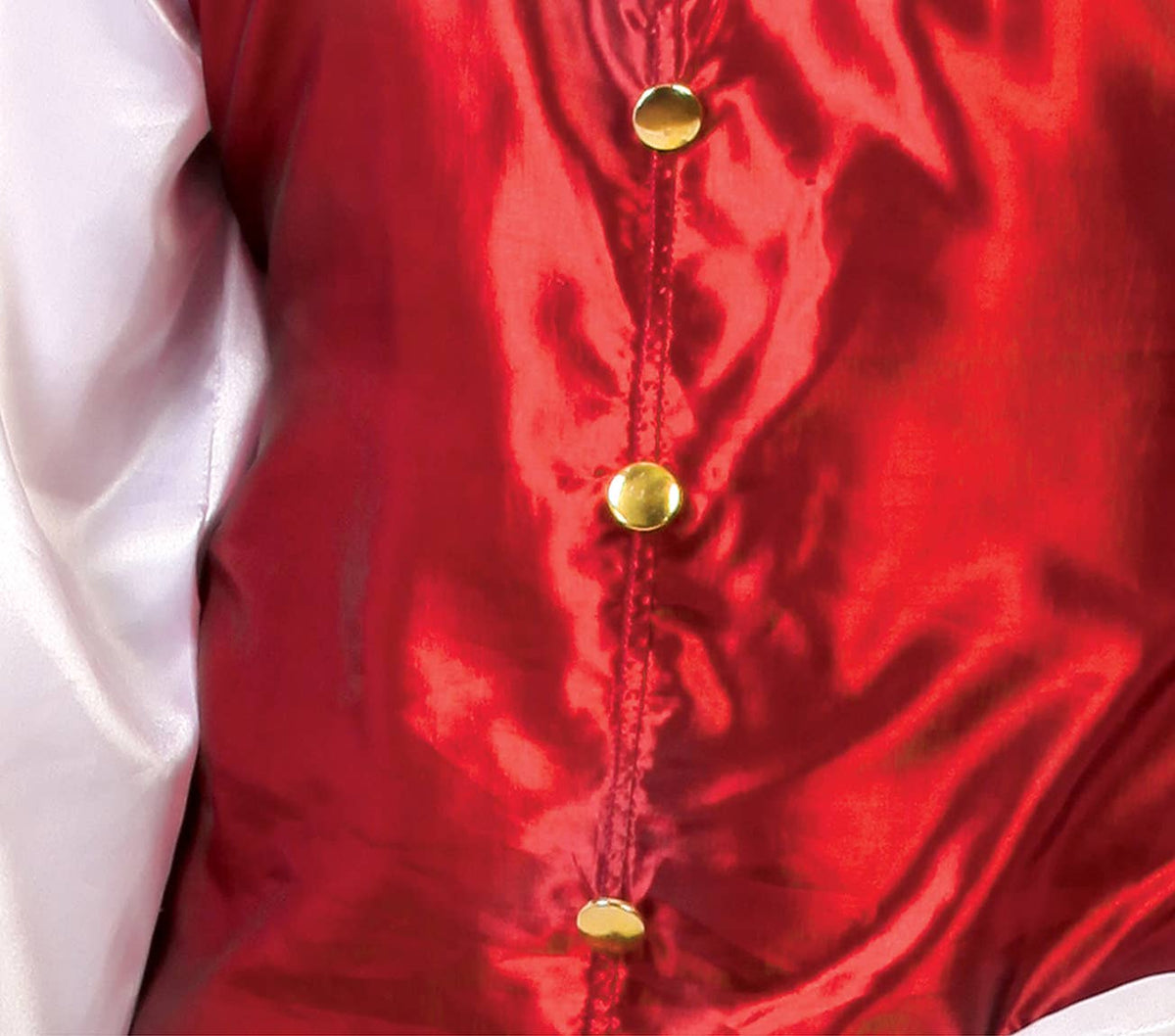 Vampyrkostume til voksne – str. L (52–54), bordeaux og sort