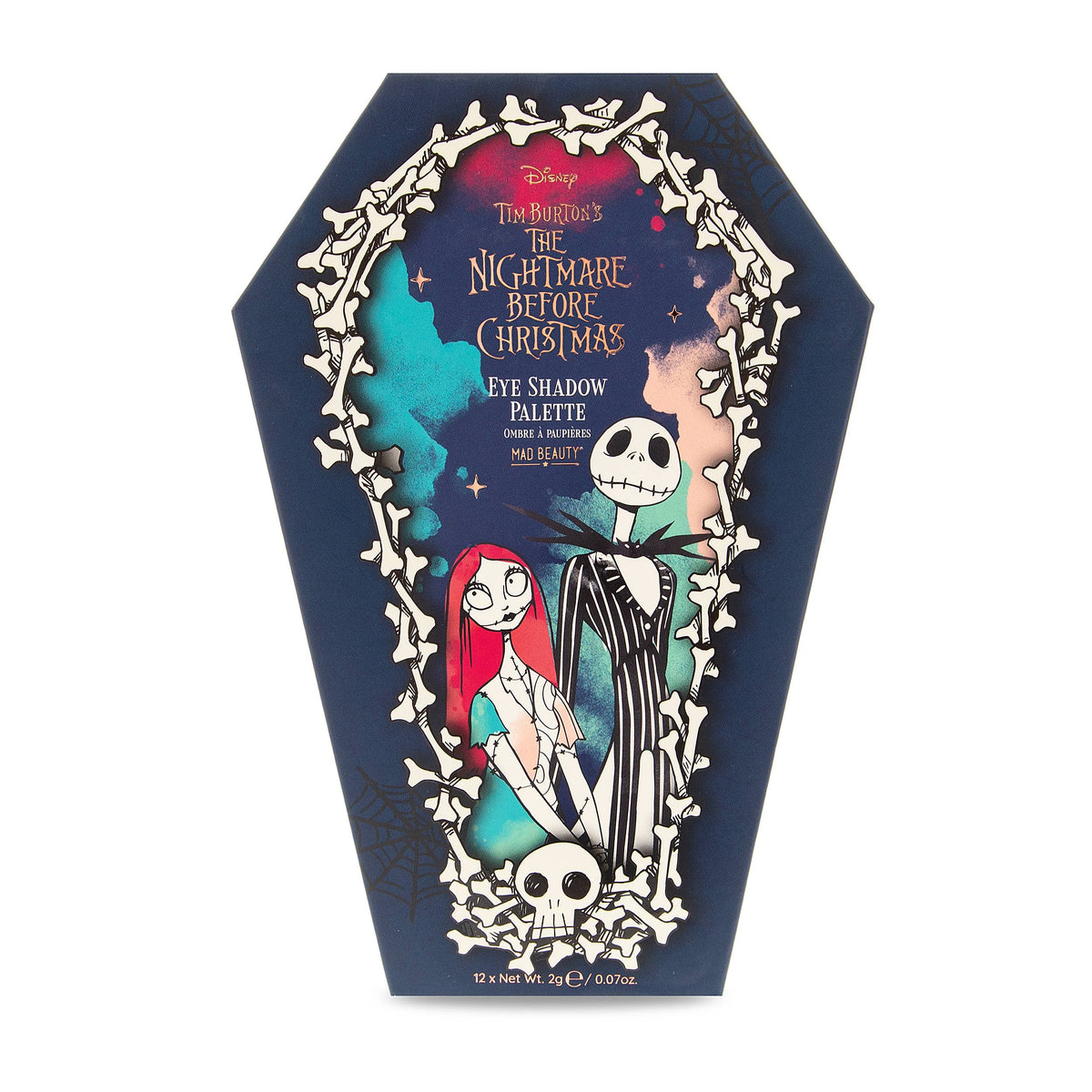 Øjenskyggepalette med 12 nuancer – The Nightmare Before Christmas