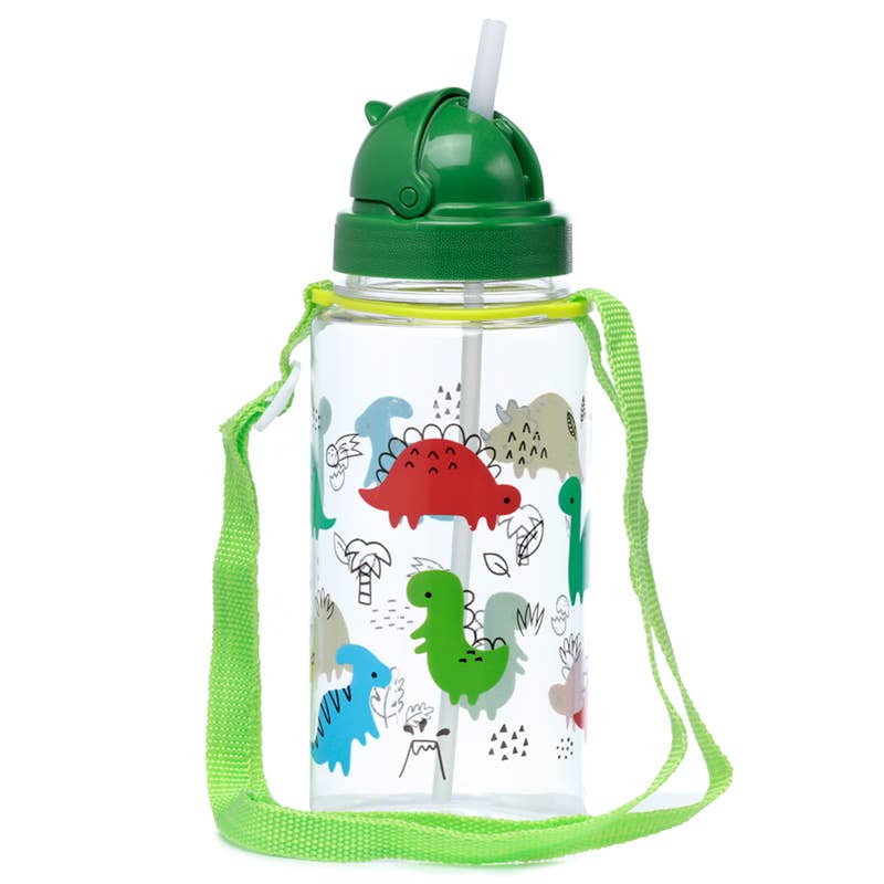 Brudsikker Drikkeflaske 450 ml, Dinosauria Jr – Puckator