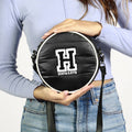 H-Round Crossbody Taske, Sort – Harry Potter – KARACTERMANIA